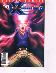 Lot Of 3 X-Men Evolution Marvel Comic Books # 2 4 5 Wolverine Gambit Hulk TW26