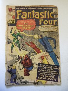 Fantastic Four #20 (1963) 1st App of Molecule Man! FR/GD Condition see desc