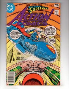 Action Comics #482 (1978)  AMAZO APPEARANCE!  / MC#101