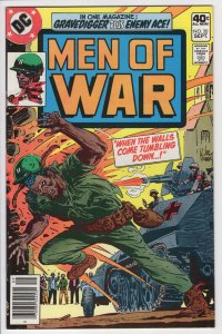 MEN OF WAR #20 - 7.5, WP - Enemy Ace - Kubert - Chaykin - Gravedigger