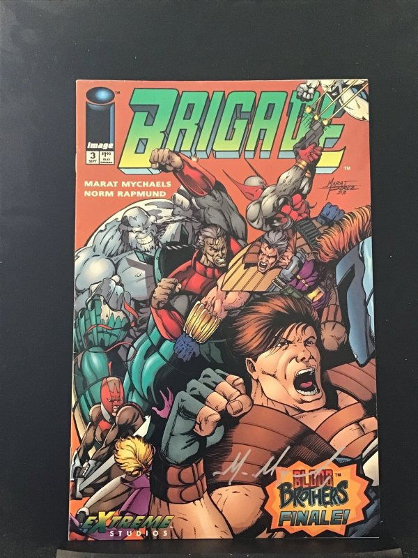 Brigade #3 signed by Marat Mychaels