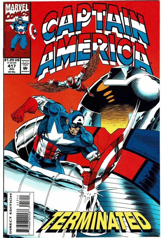 Captain America #417  NM-