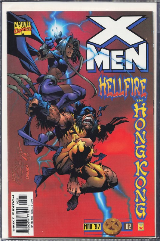 X-Men #62 Variant Cover (1997) Master of Kung Fu / Shang-Chi