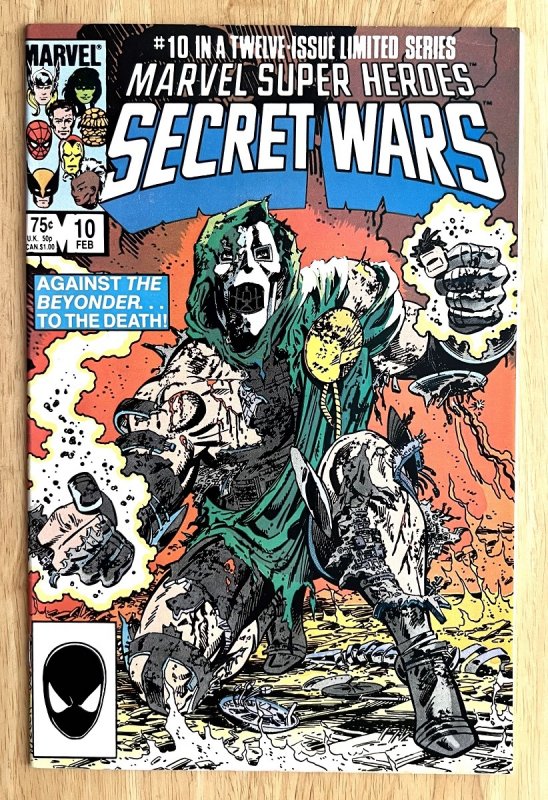 Marvel Super Heroes Secret Wars 10 DOOM VS BEYONDER (1985) B7