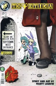Toyetica #1 VF ; Action Lab | All Ages Living Toys Story