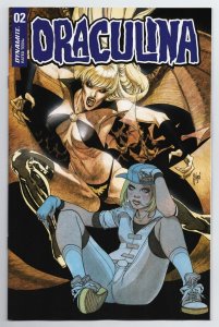 Draculina #2 Cover C Guillem March Variant Dynamite 2022 NM