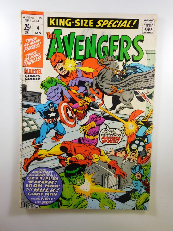 The Avengers Annual #4 (1971) VG/FN