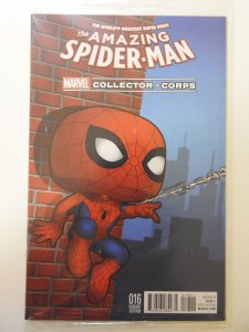 The Amazing Spider-Man #16 Marvel Collector's Corp Cover (2016) sealed bag