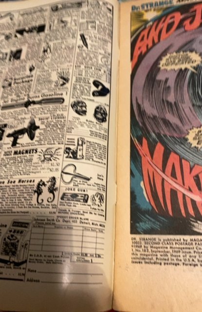 Doctor Strange #182 (1969)vs the juggernaut