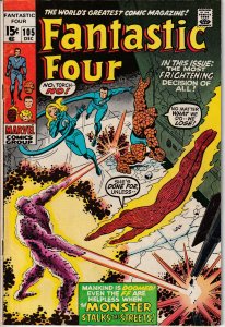 Fantastic Four #105 w/Double Cover (1970)