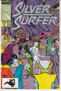 Silver Surfer #4 (1987)          Mantis !