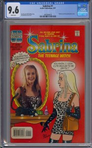 SABRINA #1 CGC 9.6 MELISSA JOAN HART COVER