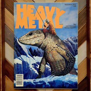 HEAVY METAL VOL. 1 #8 VF- (HM 1977) Sharp! Proctor, MOEBIUS, Corben, CHAYKIN Art