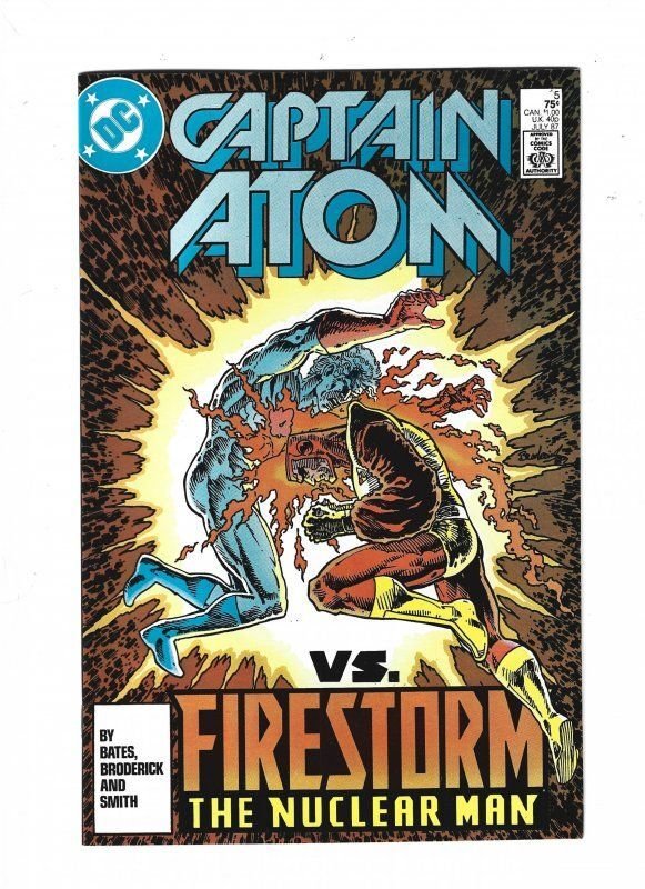 Captain Atom #5 (1987) rsb