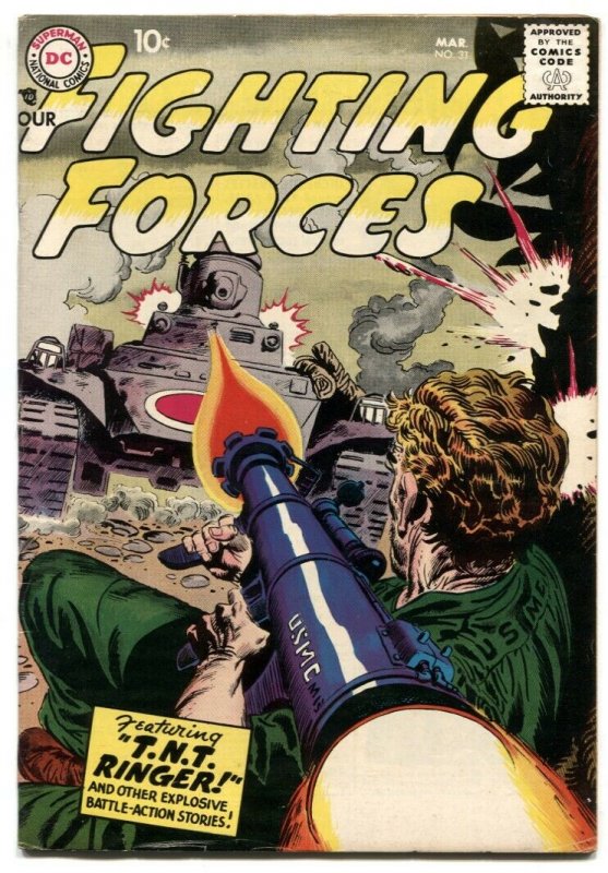 Our Fighting Forces #31-1958-DC silver age war coming VF-