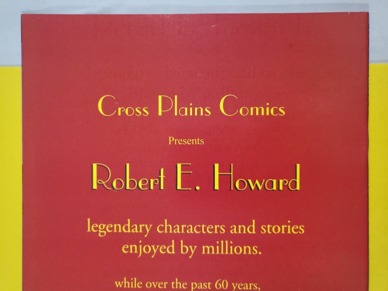 Red Sonja Death In Scarlet 1999 Cross Plains Comics