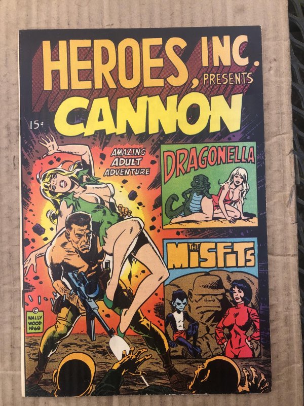 Heroes, Inc. Presents Cannon #1 (1969)