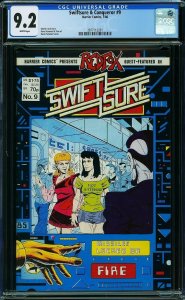 SWIFTSURE & CONQUEROR #9 (1986) CGC 9.2 NM-