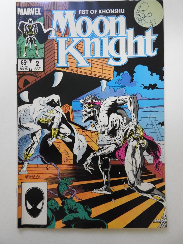 Moon Knight: Fist of Khonshu #2 (1985) Sharp VF- Condition!