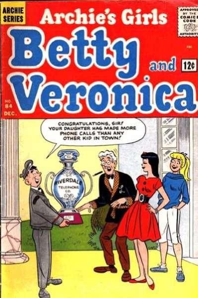 Archie's Girls: Betty and Veronica #84, Poor (Stock photo)