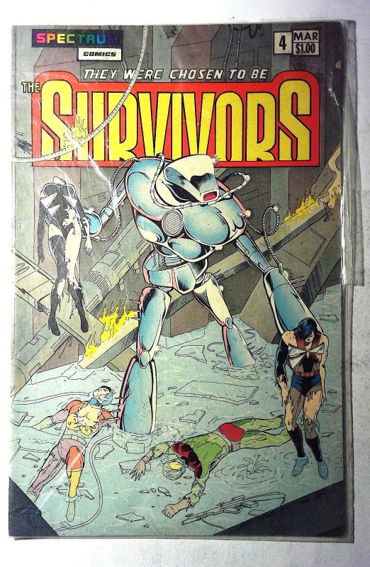 They Were Chosen to be the Survivors #4 (1984) Spectrum Comics 1st Print Comic