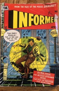 The Informer #1 (1954)detached split  cover