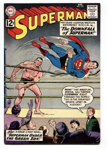 SUPERMAN #155 1962-DC COMICS-WRESLTING-ANTONINO ROCCA FN/VF