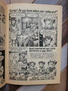 COVER-UP LOWDOWN #1 (Rip Off Press 1977) First Print Underground Comics, FN 6.0