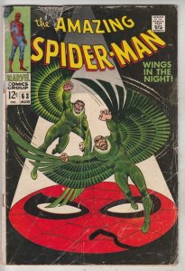 Amazing Spider-Man #63 (Aug-68) VG Affordable-Grade Spider-Man