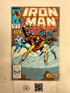 Iron Man #240 VF- Marvel Comics comic book 30 JW70