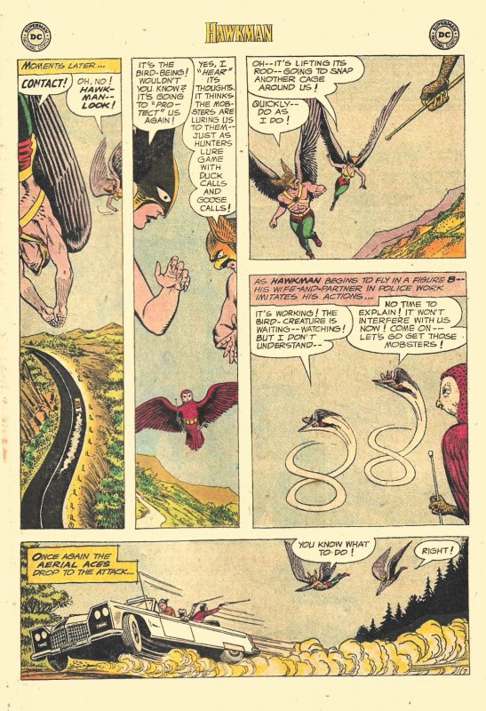 HAWKMAN #3 (Aug1964) 7.0 FN/ VF  Gardner Fox!/Murphy Anderson!  HAWKGIRL too!