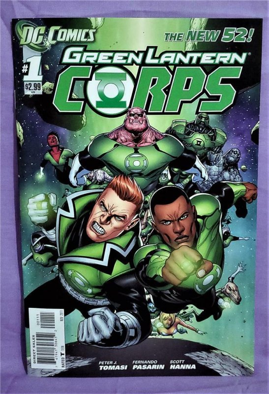 DC New 52 GREEN LANTERN CORPS #1 - 8 Peter J Tomasi Fernando Pasarin (DC, 2011)!