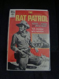 The Rat Patrol #6 (Dell) 1967 Last Issue