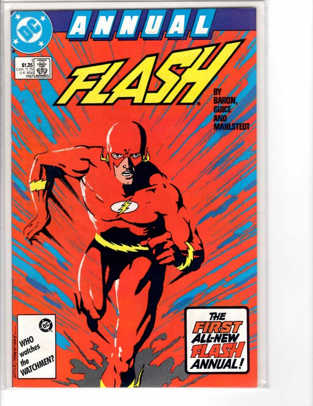 Flash Annual (1987) #1 VF+ (8.5)