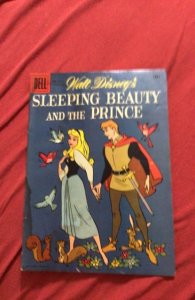 Four Color #973 (1959) sleeping Beauty and The Prince! Charming of course GD wow