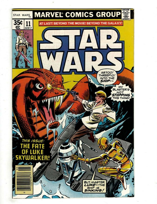 10 Star Wars Marvel Comics # 5 6 7 8 9 10 11 13 14 15 Luke Skywalker Leia J461