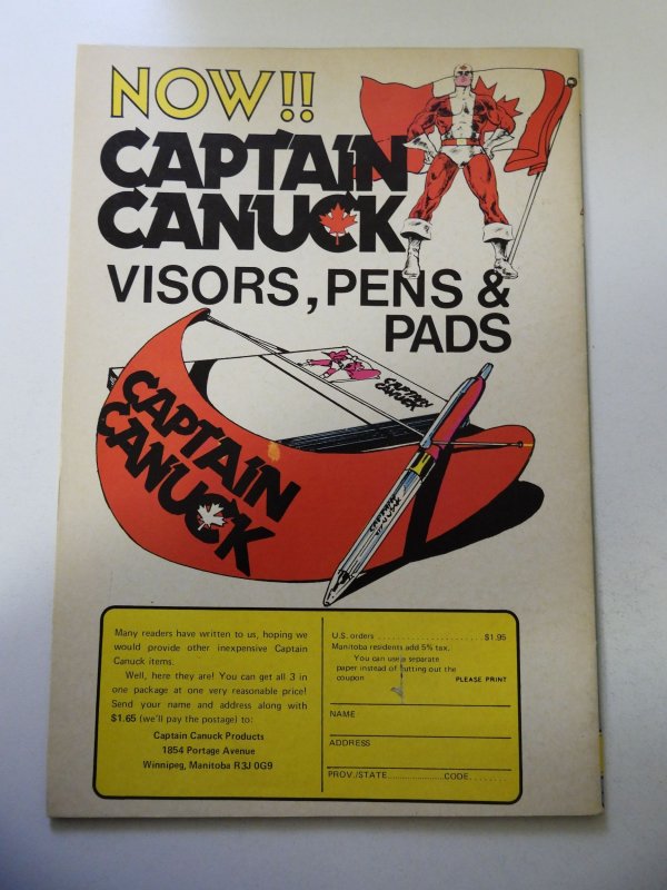 Captain Canuck #2 FN Condition