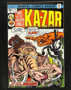 Ka-Zar (1974) #9