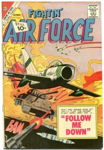 FIGHTIN' AIR FORCE #29-1961-CHARLTON WAR COMIC VF-