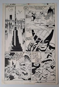 UNCANNY X-MEN #241 PAGE #16 MARC SILVESTRI DAN GREEN ORIGINAL COMIC ART