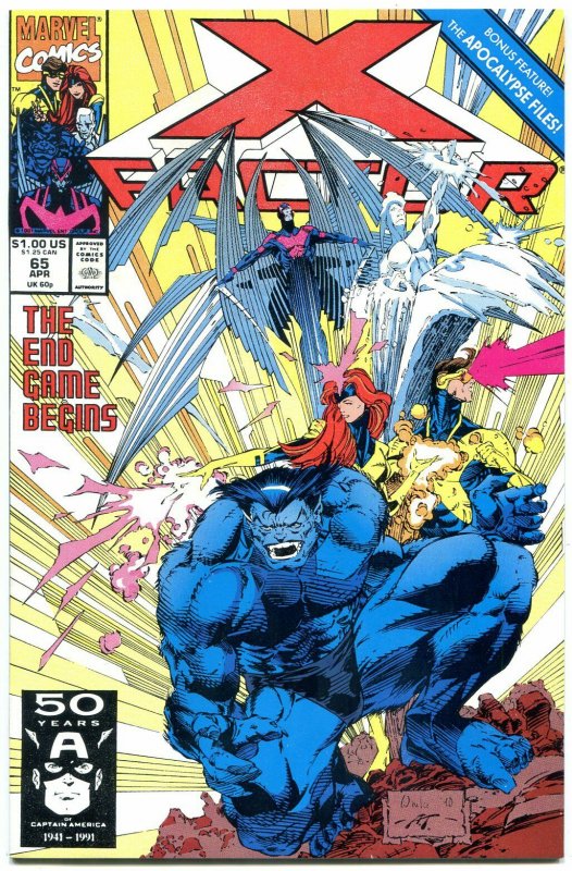 X-Factor #65 1991- 1st appearance of GAUNTLET NM-