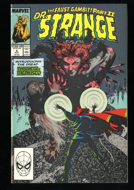 Doctor Strange, Sorcerer Supreme #6 NM 9.4 1st Mephista!
