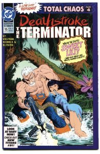 DEATHSTROKE THE TERMINATOR #15  First appearance ROSE WILSON / RAVAGER