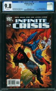 INFINITE CRISIS #4, CGC 9.8 NM/MT