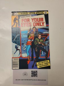 James Bound For Your Eyes Only #1 VF/NM Marvel Comic Books 007 Oct 1981 8 TJ39