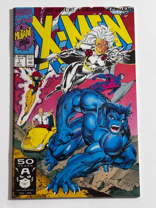 X-Men #1 Storm and Beast Cover (1991)