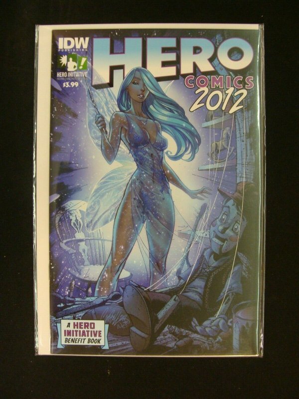 Hero Comics 2012 J Scott Campbell Cover Hero Initiative Benefit Book IDW