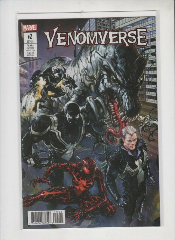 VENOMVERSE #2 2017  MARVEL / CRAIN VARIANT EDITION / UNREAD / NM +