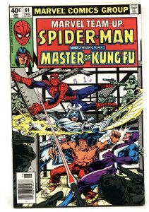 Marvel Team-up #84 1979 Spider-Man - Master of Kung-Fu VF/NM