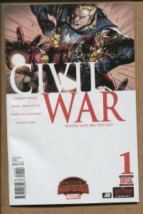 Civil War #1-4 & Choosing Sides 2006 (Grade 9.2 OB All)